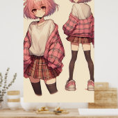 Anime School Poster (Küche)