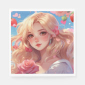 Anime serviette (Vorderseite)