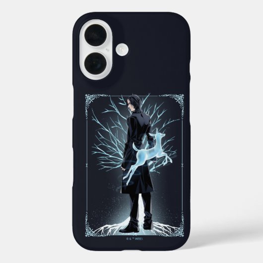 Anime Severus Snapes Doe Patronus Case-Mate iPhone Hülle (Rückseite)