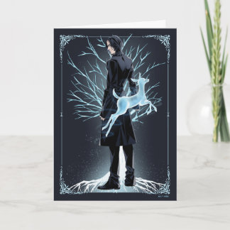 Anime Severus Snapes Doe Patronus Karte