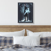 Anime Severus Snapes Doe Patronus Leinwanddruck (Insitu (Schlafzimmer))