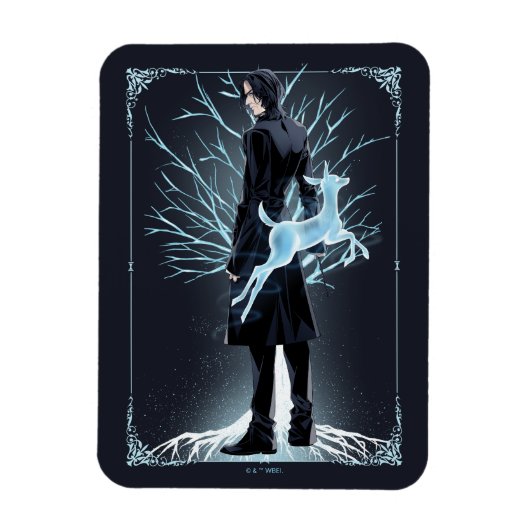 Anime Severus Snapes Doe Patronus Magnet (Vertikal)