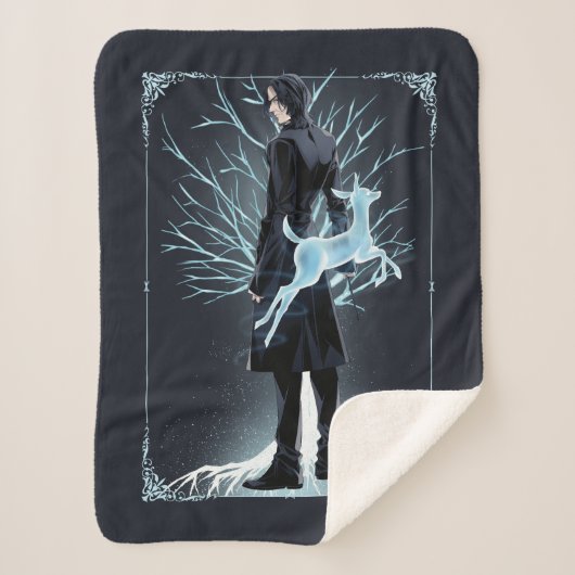 Anime Severus Snapes Doe Patronus Sherpadecke (Vorderseite)