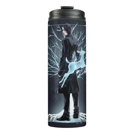 Anime Severus Snapes Doe Patronus Thermosbecher (Vorderseite)
