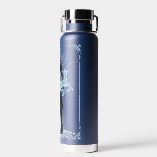 Anime Severus Snapes Doe Patronus Trinkflasche (Rückseite)