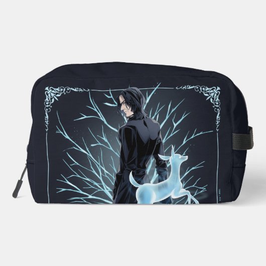 Anime Severus Snapes Doe Patronus Waschbeutel (Rückseite)