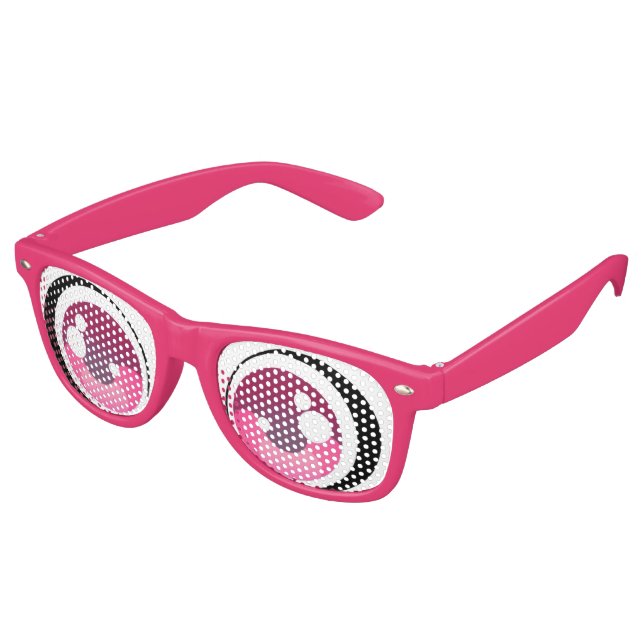 Anime Shades Partybrille (Schrägansicht)