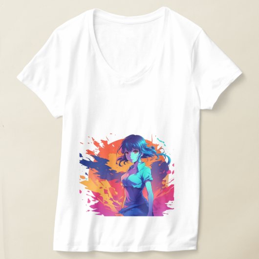 Anime Silhouette T-Shirt (Ablage )