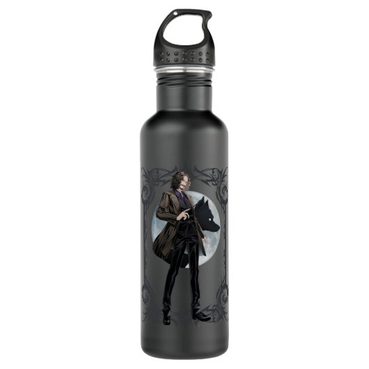 Anime Sirius Black Animagus Edelstahlflasche (Vorderseite)
