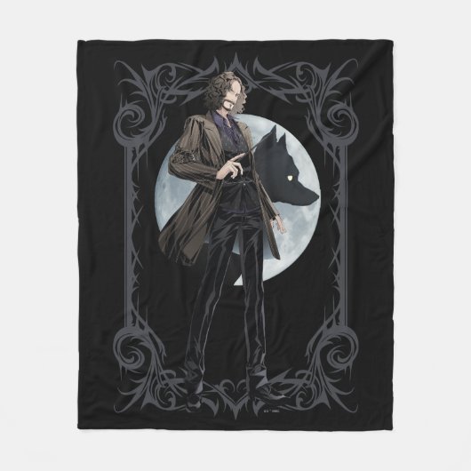 Anime Sirius Black Animagus Fleecedecke (Vorderseite)