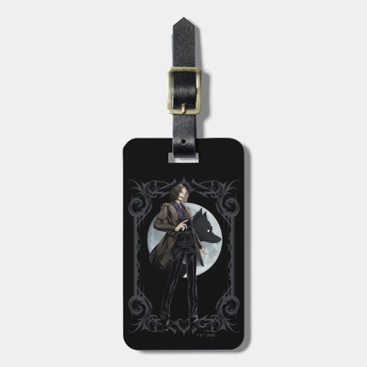 Anime Sirius Black Animagus Gepäckanhänger (Vorderseite vertikal)
