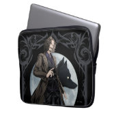 Anime Sirius Black Animagus Laptopschutzhülle (Vorderseite Links)