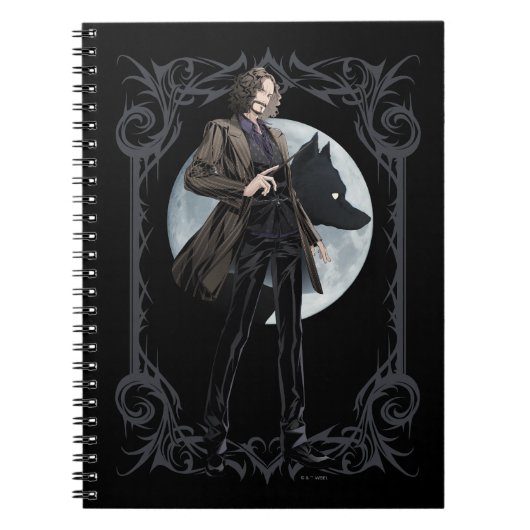 Anime Sirius Black Animagus Notizblock (Vorderseite)