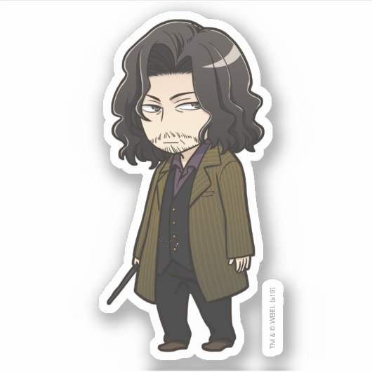 Anime Sirius Black Aufkleber (Vorderseite)