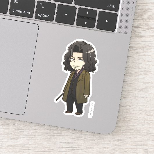 Anime Sirius Black Aufkleber (Detail)