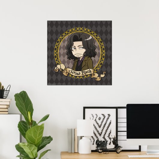Anime Sirius Black Poster (Heimbüro)