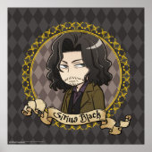 Anime Sirius Black Poster (Vorne)