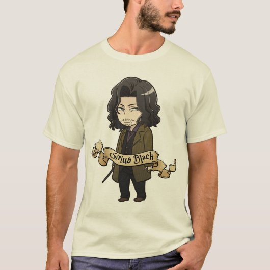Anime Sirius Black T-Shirt (Vorderseite)