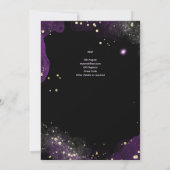 Anime Skater Girl Birthday Party Skateboarding Einladung (Rückseite)