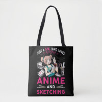 Anime Sketching Girl Otaku Teen Japanischer Comic