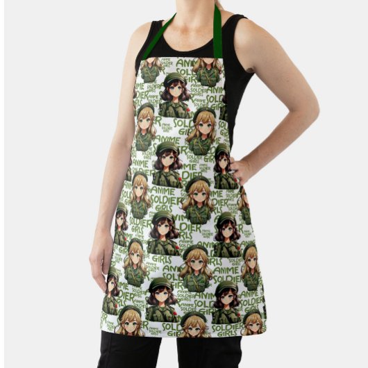 Anime Soldier Girls Design Schürze