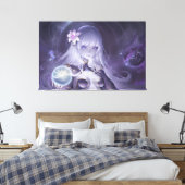 Anime Sorceres Leinwanddruck (Insitu (Schlafzimmer))