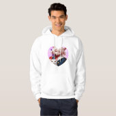 Anime Soul & Feline Eyes Hoodie (Vorne ganz)