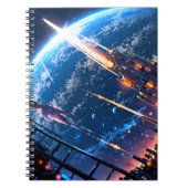 Anime space art notizblock (Vorderseite)