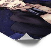 Anime Space Pirate Poster (Ecke)