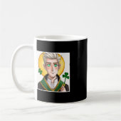 Anime St Patrick Katholic Saint Patrick's Day Mang Kaffeetasse (Links)