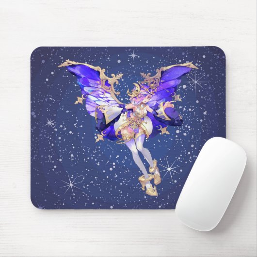 Anime Starry Angel Mousepad (Mit Mouse)
