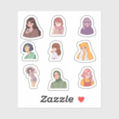 Anime-Stickers Aufkleber (Blatt)