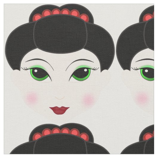 Anime-Stoff ! Stoff (Nahaufnahme)