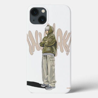 Anime Streetwear: Cooler urbaner Jungen Case