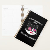 Anime Style Chat mit verrückten Augen und Text Planer (Anzeige)