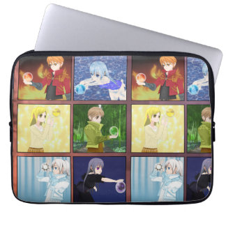 Anime Style Elements Laptopschutzhülle