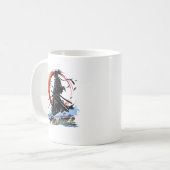 Anime Style Fighter | 11# Klassischer Becher Kaffeetasse (Vorderseite Links)