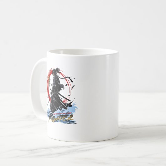 Anime Style Fighter | 11# Klassischer Becher Kaffeetasse (Vorderseite Links)