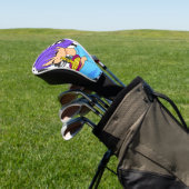 Anime style girl isst Noodles Golf Headcover (In SItu)