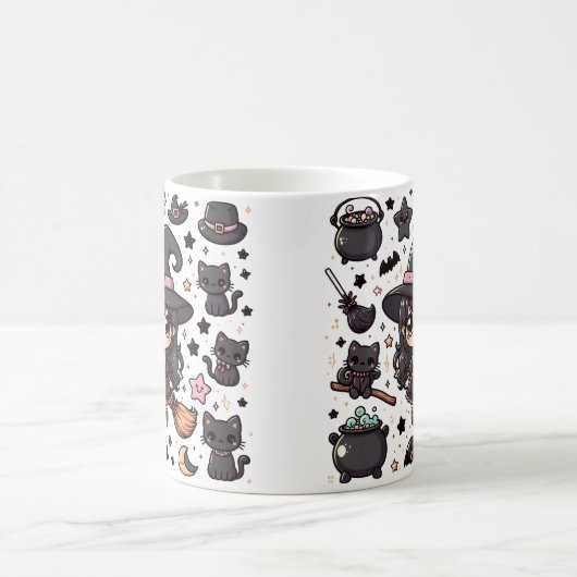 Anime Style Halloween Kaffeetasse (Mittel)