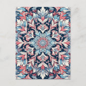 Anime style Snowflake Art Collection Postkarte (Vorderseite)