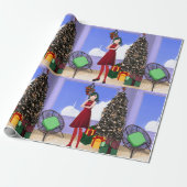 Anime Style Wrapping Paper Geschenkpapier (Ungerollt)