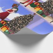Anime Style Wrapping Paper Geschenkpapier (Ecke)