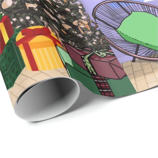 Anime Style Wrapping Paper Geschenkpapier (Rolleneckpunkt)