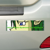 Anime-Süchtig-Syndrom: Sie werden es Stoß Autoaufkleber (Auf Auto)