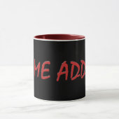 Anime-Süchtig-Witz-Tassen Tasse (Zentrum)