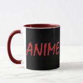 Anime-Süchtig-Witz-Tassen Tasse (Links)
