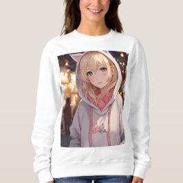 Anime-Süsse im Wonderland-T - Shirt