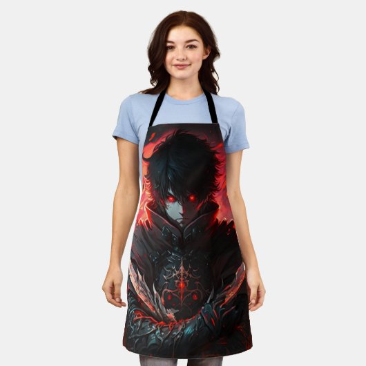 Anime Sword Warrior Schürze (Getragen)