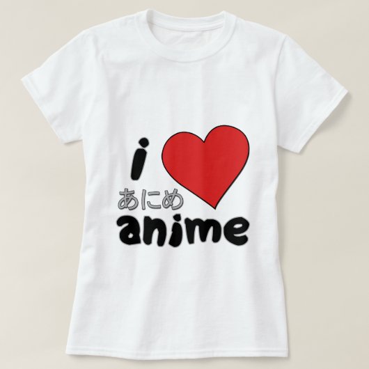 Anime T-Shirt (Design vorne)